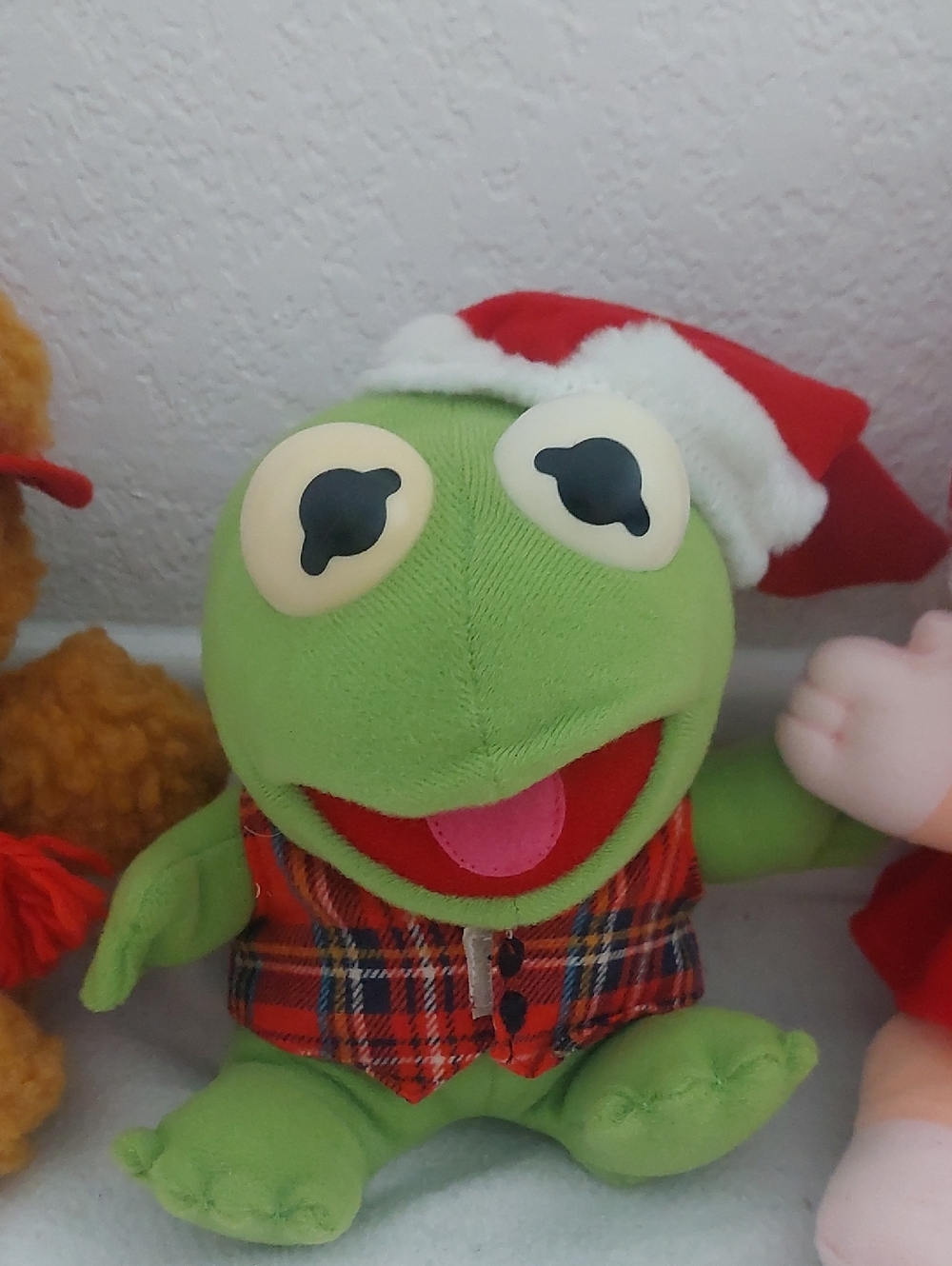 1988 Vintage Plush Muppet Babies, MISS PIGGY, FOZZIE, and KERMIT NWT - Picture 11 of 12